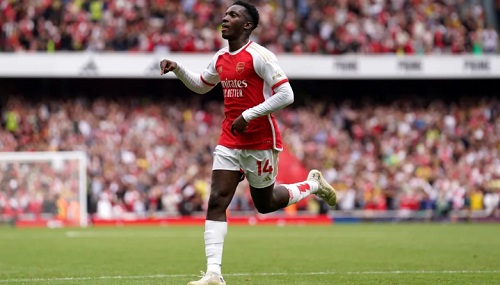 Eddie Nketiah earns high praise from Rio Ferdinand following Arsenal's win over Nottingham Forest