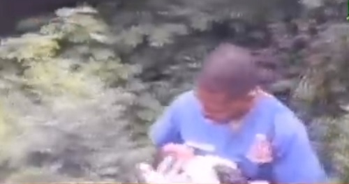 Newborn abandoned at Achimota Forest discovered by Ghana Ambulance Service (VIDEO)