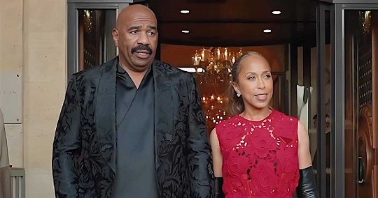 Steve Harvey angrily slams rumours that his wife cheated on him