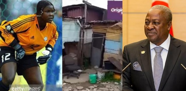 Mahama rescues poverty-stricken ex-Black Queens goalkeeper Memunatu Sulemana