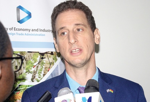 Yaniv Tessel, Head of Israeli Economic  and Trade Missions to Ghana.  Picture: ERNEST KODZI