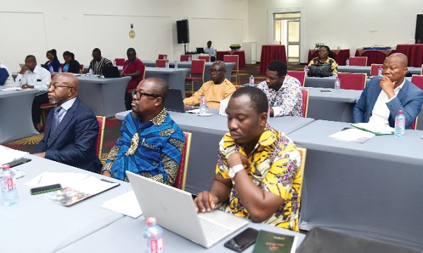  The workshop on pollution in Accra