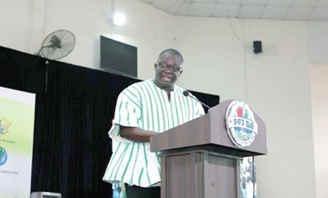 Dr Bryan Acheampong  — Minister of Food and Agriculture