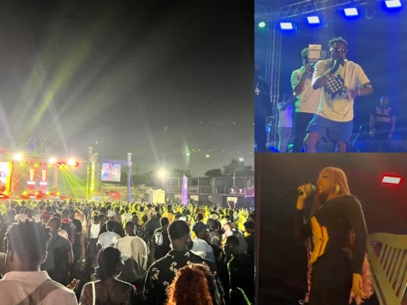 Shatta Wale, Adina light up Accravaganza