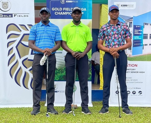 Goldfields PGA Champs: Defending champion Kojo Barnni shares lead with Zimbabwean Visitor Mapwanya
