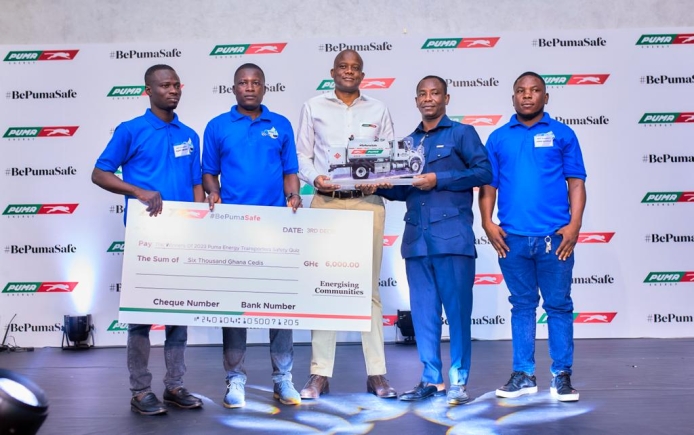 Puma Energy Ghana reaffirms commitment to Road Safety at Puma Energy Ghana Transporters Quiz