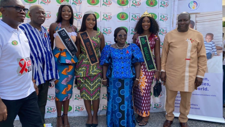 Miss Malaika Ghana 2023 Winner Outdoored HIV/AIDs Campaign Ambassador