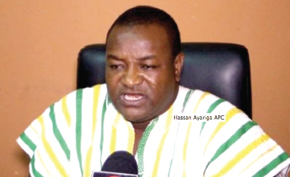 Hassan Ayariga —  Founder and leader of the APC