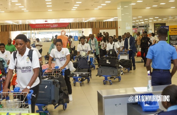 Black Queens arrive home after 2024 WAFCON qualification