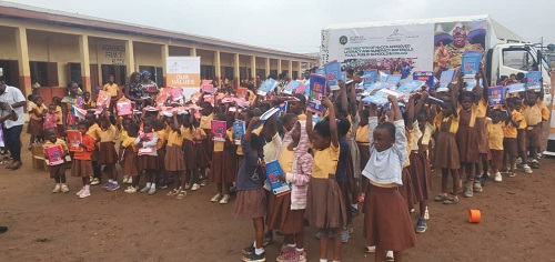 Otumfuo Foundation, AGA donate books to basic schools