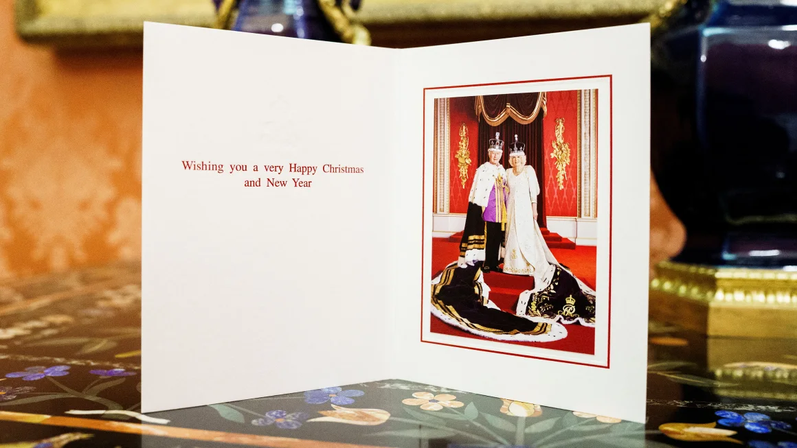 Buckingham Palace Christmas card