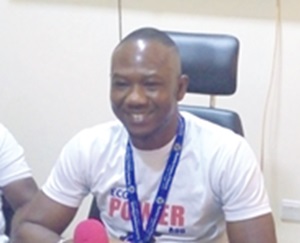 Christopher Apawu, the Krobo District Manager of ECG