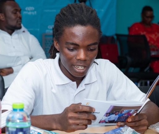 VIDEO: Watch how Achimota Rastafarian student Tyrone Marhguy celebrated his WASSCE 8As