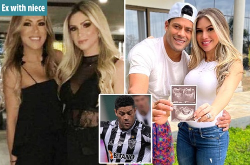 Brazilian star Hulk confirms he's expecting second child with his ex-wife's niece