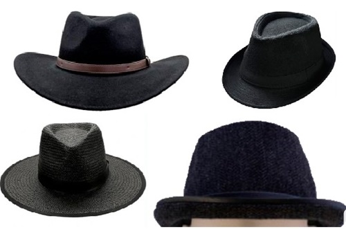 Cowboy hat, Unisex jazz hat, Straw summer hat, Male hat for cold weather