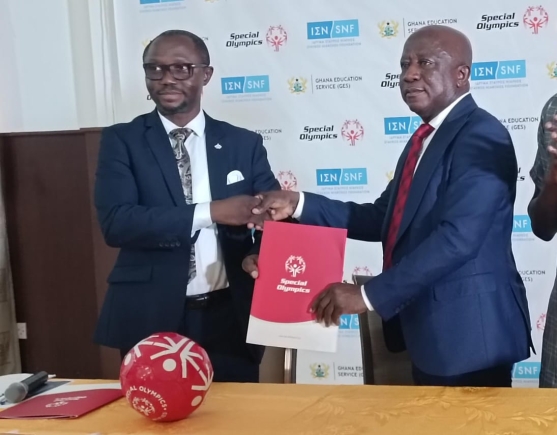 Special Olympics Ghana signs MoU with GES to promote inclusive play-based programmes