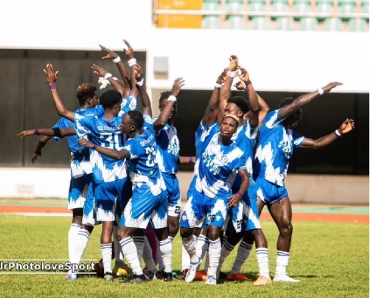 Accra Great Olympics will play Nania FC in the Round of 32 