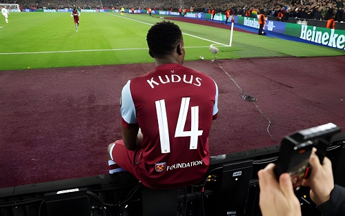 VIDEO: Kudus scores as West Ham secures top spot in Europa League Group A with win over Freiburg
