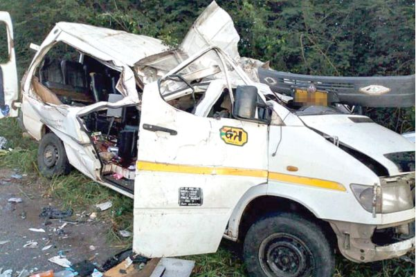  Road crashes: 6 Die daily