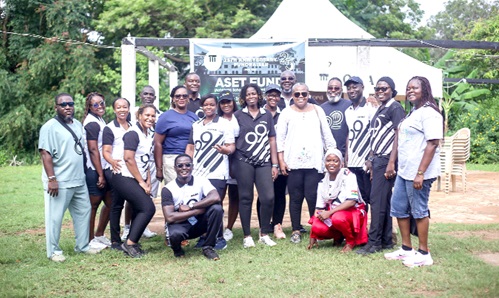 Some members of the 1999 year group of the Old Achimotans Association (OAA)  after the launch