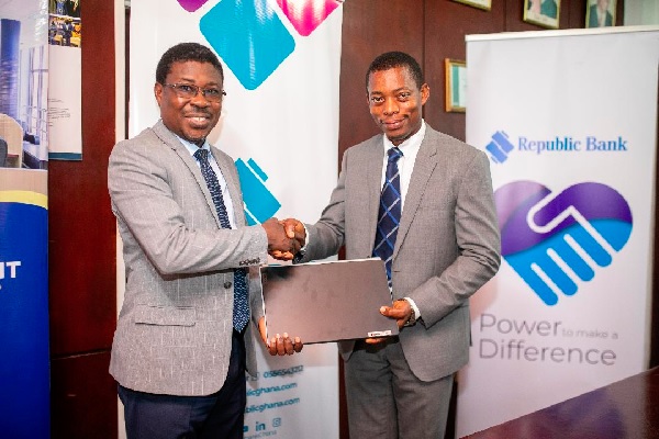 Republic Bank (Ghana)  PLC supports 2 institutions