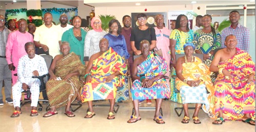 Some resource persons and participants in the event