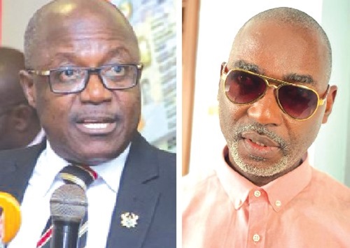 Professor Ken Attafuah, Executive Secretary, NIA, Abdul Razak Yusif, former Greater Accra Regional President, Ghana Federation of Disability Organisations
