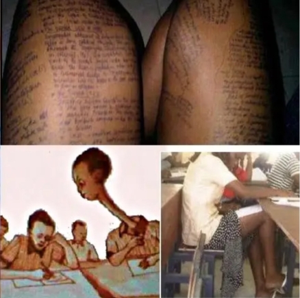 Learning to cheat in exams