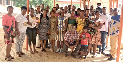 Participants in the training