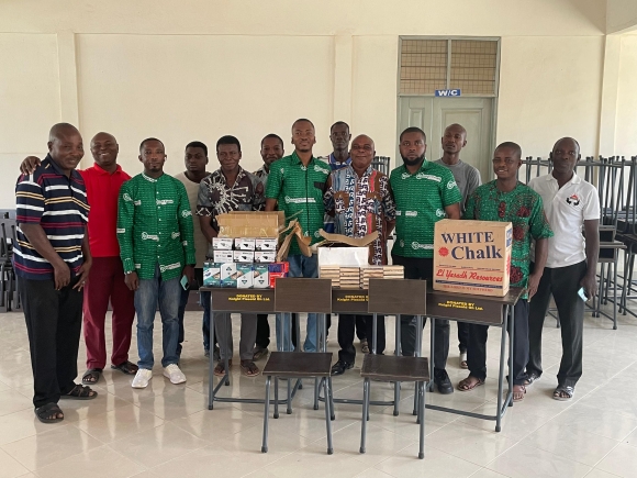 Knight Piésold Ghana donates to St Kizito SHTS at Mepe
