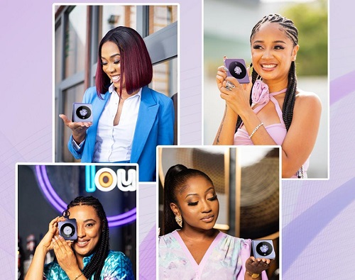 Ghanaian celebs Sister Derby, Niki Samonas, Anita Akuffo, and Juliet Bawuah marvel at innovation of TECNO's PHANTOM V Flip