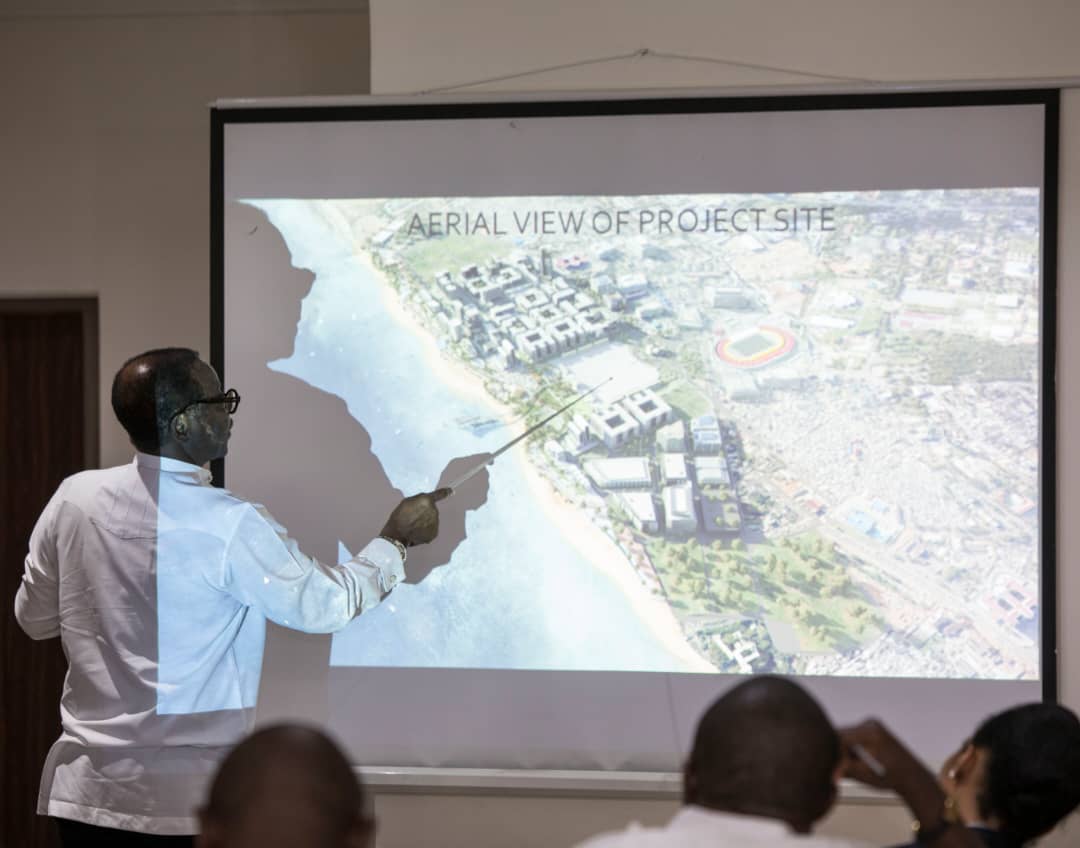 Accra Marine Drive: Project Coordinator engages Parliamentary Select C’tte on Trade, Industry and Tourism