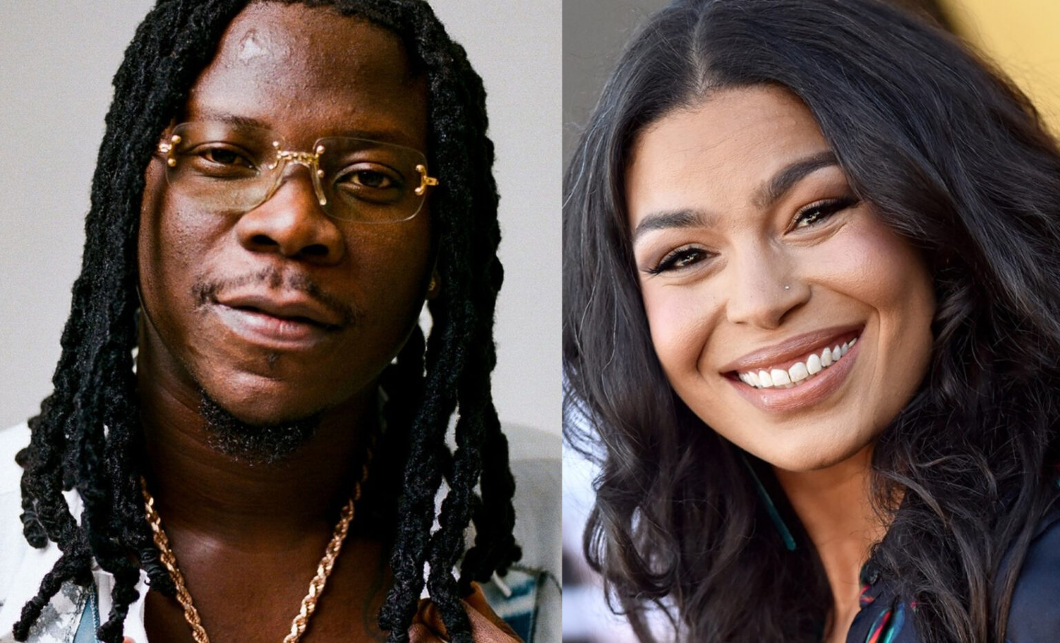 Stonebwoy hits the studio with American singer Jordin Sparks