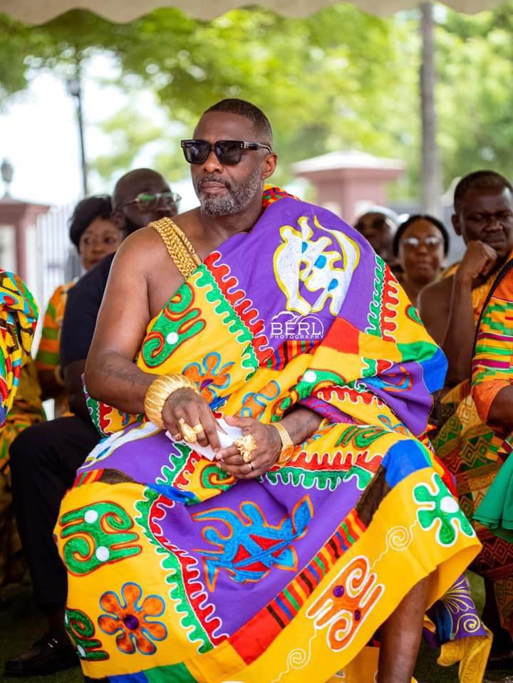Idris Elba joins Otumfuo for Akwasidae