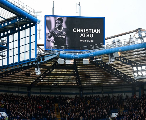 Chelsea mourns Christian Atsu