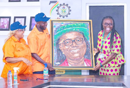 Ghana Post honours KNUST Vice-Chancellor