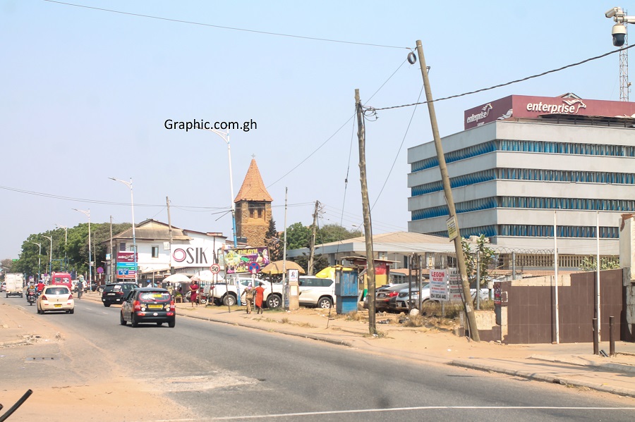 A section of the John Evans Atta Mills High Street in Accra. PICTURE BY MAXWELL OCLOO