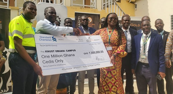 AGA donates GH₵1m to KNUST Obuasi campus