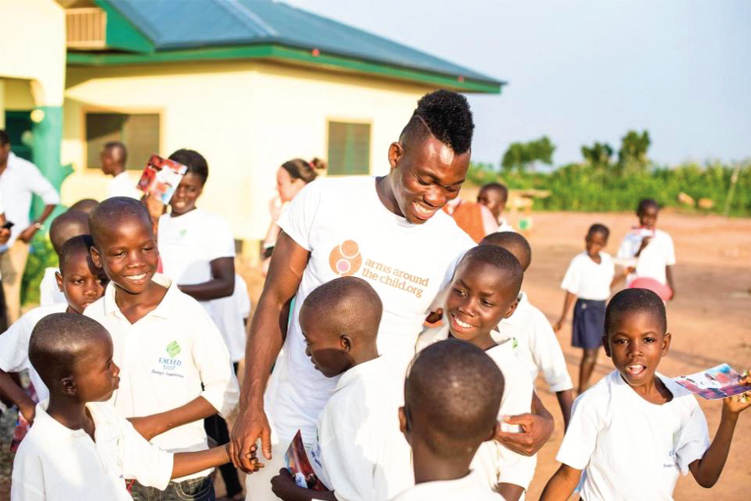 Christian Atsu was not just a great footballer but also supported many charitable causes which touched the lives of the poor and underprivileged in society