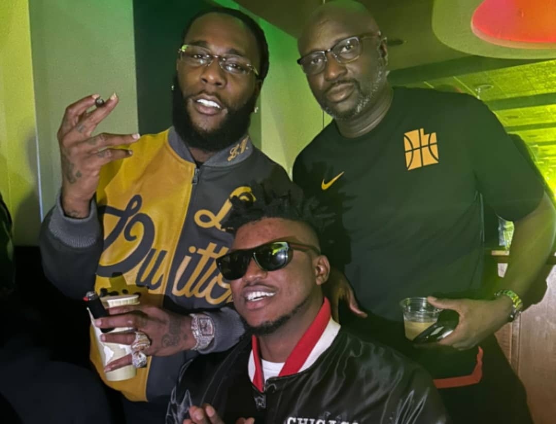 You're an inspiration to young artists - Gambo tells Burna Boy at NBA All-Star weekend