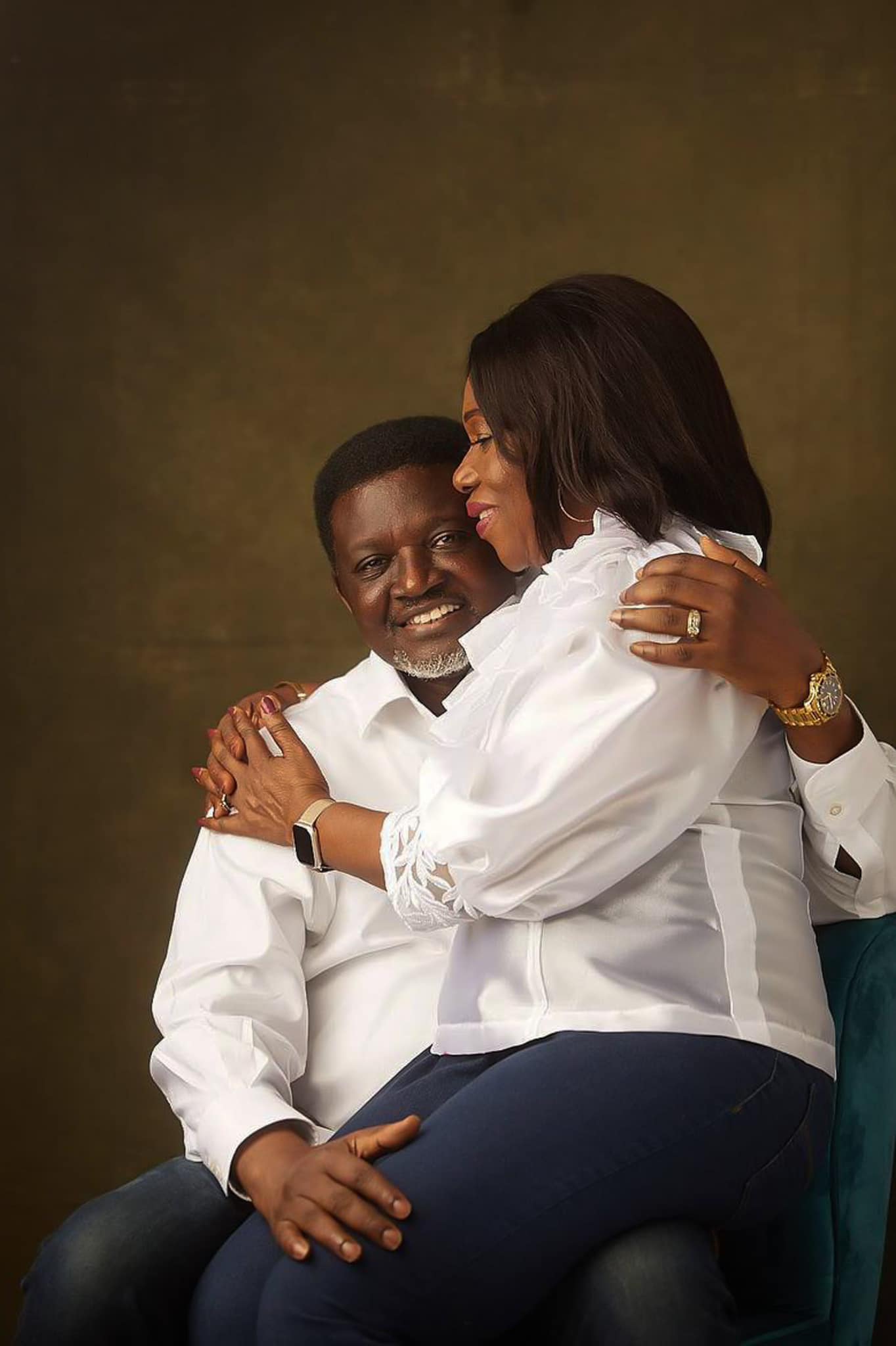 Archbishop Charles Agyin Asare and wife