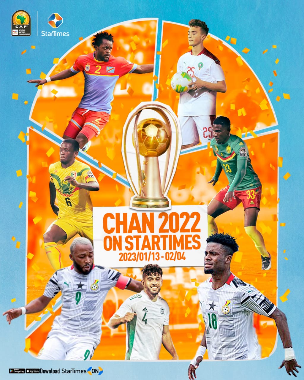StarTimes to broadcast all CHAN 2023 games