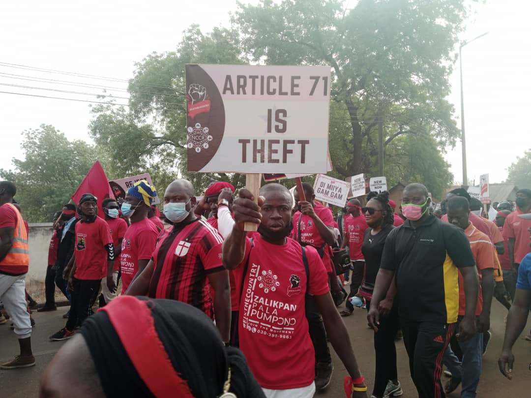 Tamale: 'Fix the Country’ protesters call for constitutional review