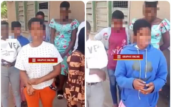 VIDEO: 8 SHS students beg for forgiveness after dismissal for insulting President Akufo-Addo