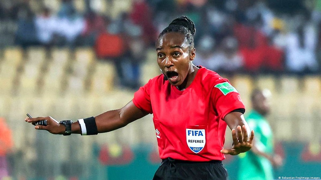 Salima Mukansanga is Africa's leading female referee