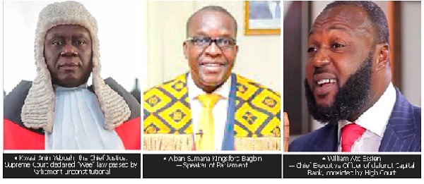 The law courts in 2022: Supreme Court clashes with Parliament, Ato Essien, more