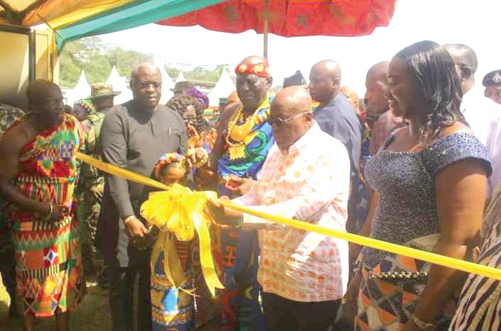 President Akufo-Addo officially opened NAFAC in Cape Coast