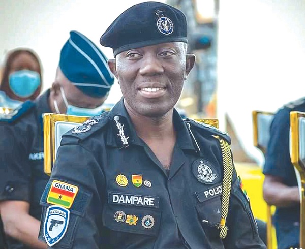 The Inspector General of Police (IGP), Dr George Akuffo Dampare