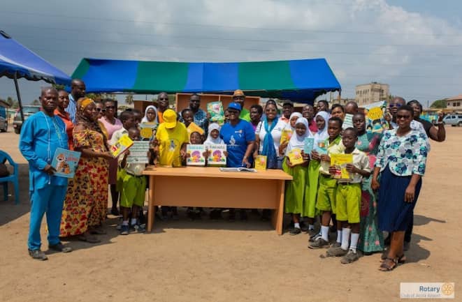 Rotary Club of Accra-Airport partners Book Aid, SCEF to donate 10,000 books to 40 basic schools