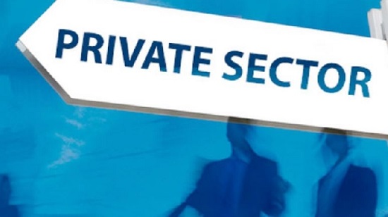 The Private sector is also reeling under the DDE
